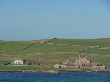 İskoçya 'da Lerwick şehrinin bulunduğu shetland adaları
