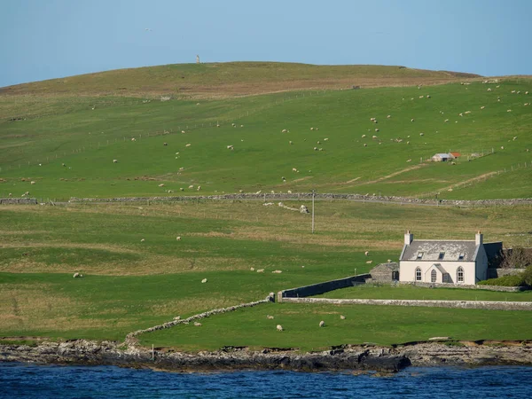İskoçya 'da Lerwick şehrinin bulunduğu shetland adaları