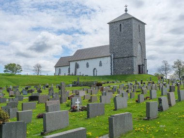 Norveç 'in Haugesund şehri.