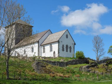 Norveç 'in Haugesund şehri.