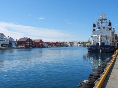 Norveç 'in Haugesund şehri.