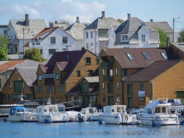 Norveç 'in Haugesund şehri.