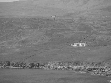 İskoçya 'da Lerwick şehrinin bulunduğu shetland adaları