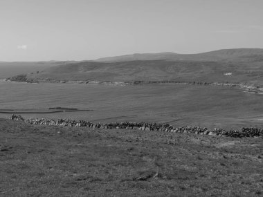 İskoçya 'da Lerwick şehrinin bulunduğu shetland adaları