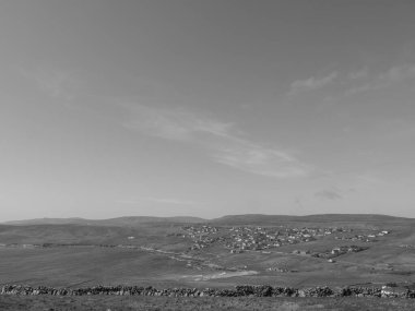 İskoçya 'da Lerwick şehrinin bulunduğu shetland adaları