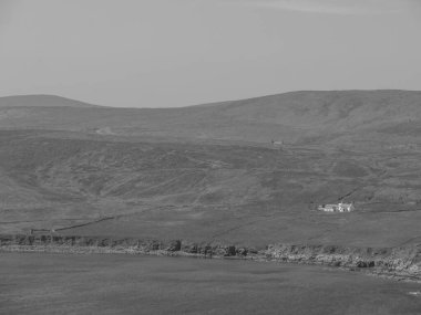 İskoçya 'da Lerwick şehrinin bulunduğu shetland adaları