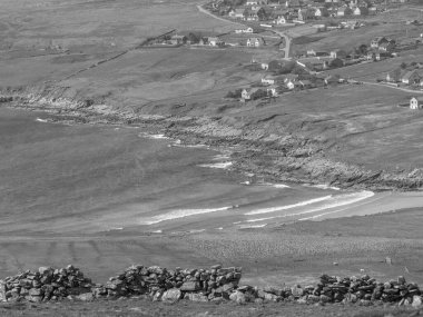 İskoçya 'da Lerwick şehrinin bulunduğu shetland adaları