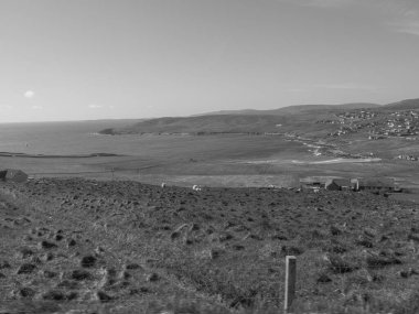 İskoçya 'da Lerwick şehrinin bulunduğu shetland adaları