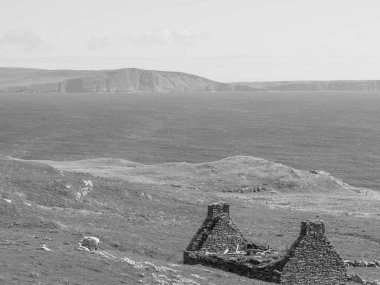 İskoçya 'da Lerwick şehrinin bulunduğu shetland adaları