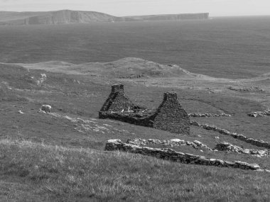 İskoçya 'da Lerwick şehrinin bulunduğu shetland adaları