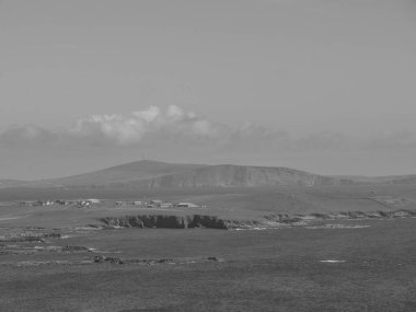 İskoçya 'da Lerwick şehrinin bulunduğu shetland adaları