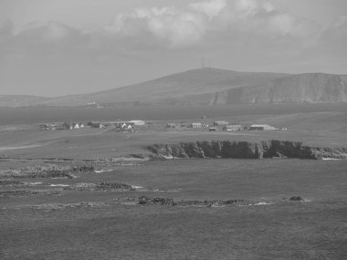 İskoçya 'da Lerwick şehrinin bulunduğu shetland adaları