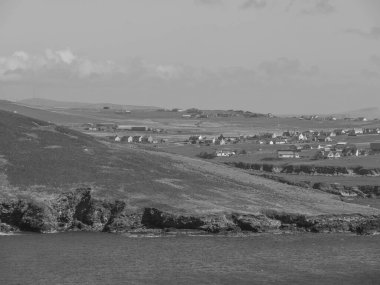 İskoçya 'da Lerwick şehrinin bulunduğu shetland adaları 