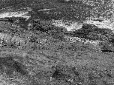 İskoçya 'da Lerwick şehrinin bulunduğu shetland adaları 