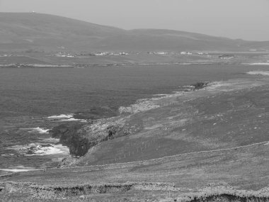 İskoçya 'da Lerwick şehrinin bulunduğu shetland adaları 