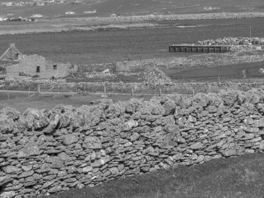 İskoçya 'da Lerwick şehrinin bulunduğu shetland adaları 