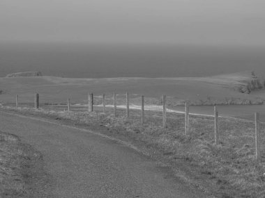 İskoçya 'da Lerwick şehrinin bulunduğu shetland adaları 