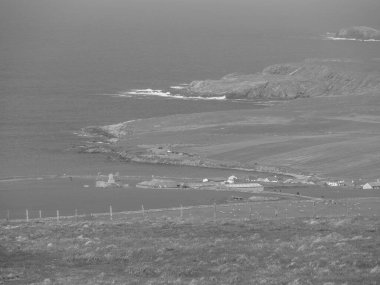 İskoçya 'da Lerwick şehrinin bulunduğu shetland adaları 