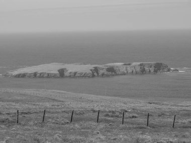 İskoçya 'da Lerwick şehrinin bulunduğu shetland adaları 