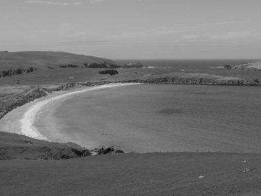 İskoçya 'da Lerwick şehrinin bulunduğu shetland adaları 