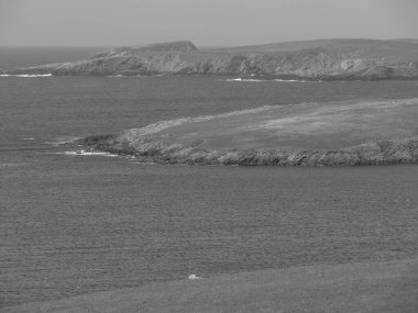 İskoçya 'da Lerwick şehrinin bulunduğu shetland adaları 