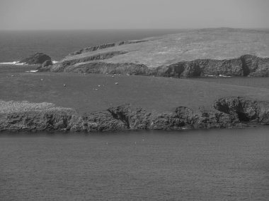 İskoçya 'da Lerwick şehrinin bulunduğu shetland adaları 