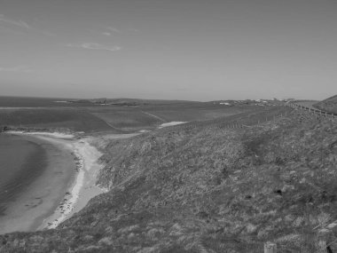 İskoçya 'da Lerwick şehrinin bulunduğu shetland adaları 