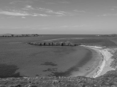 İskoçya 'da Lerwick şehrinin bulunduğu shetland adaları 