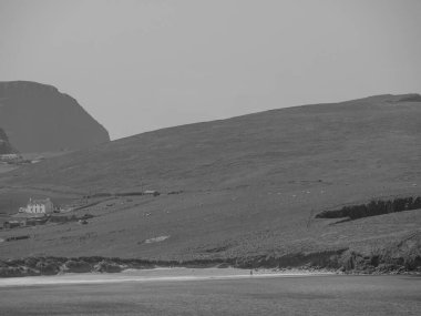 İskoçya 'da Lerwick şehrinin bulunduğu shetland adaları 