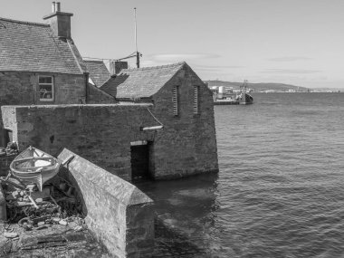 İskoçya 'da Lerwick şehrinin bulunduğu shetland adaları