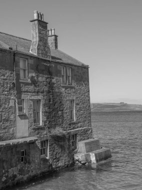 İskoçya 'da Lerwick şehrinin bulunduğu shetland adaları
