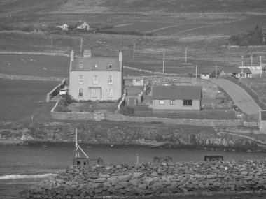 İskoçya 'da Lerwick şehrinin bulunduğu shetland adaları