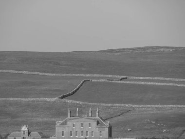 İskoçya 'da Lerwick şehrinin bulunduğu shetland adaları