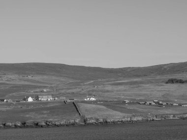 İskoçya 'da Lerwick şehrinin bulunduğu shetland adaları