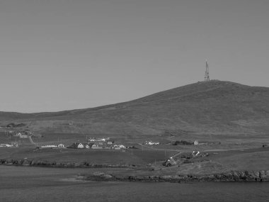 İskoçya 'da Lerwick şehrinin bulunduğu shetland adaları