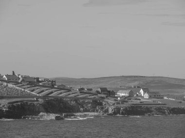 İskoçya 'da Lerwick şehrinin bulunduğu shetland adaları