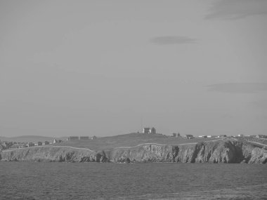 İskoçya 'da Lerwick şehrinin bulunduğu shetland adaları