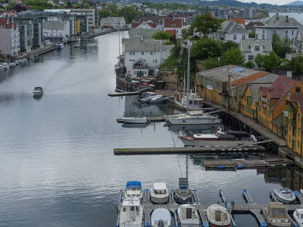 Die Stadt Haugesund Norwegen — Stockfoto