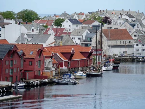 ノルウェーのホーゲスン市 — ストック写真