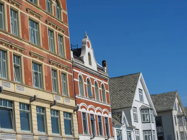 Stad Haugesund Noorwegen — Stockfoto