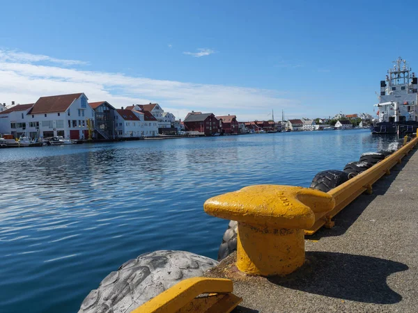 Cidade Haugesund Noruega — Fotografia de Stock