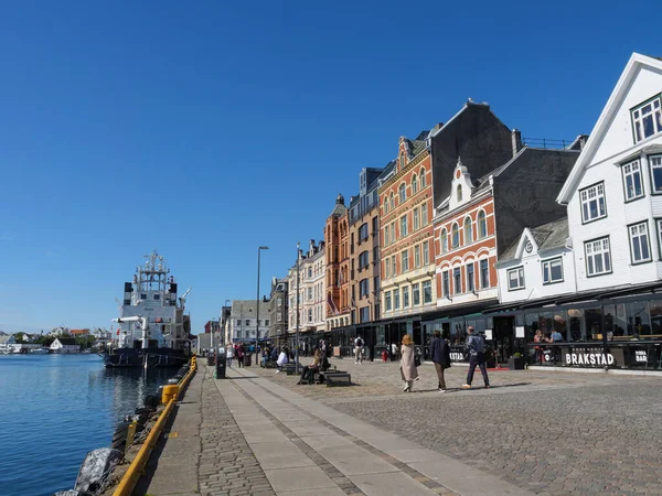 Cidade Haugesund Noruega — Fotografia de Stock