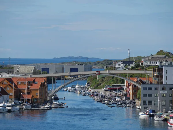 Città Haugesund Norvegia — Foto Stock
