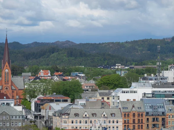 Città Haugesund Norvegia — Foto Stock