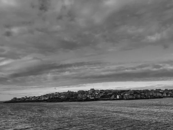 Die Shetlandinseln Mit Der Stadt Lerwick Schottland — Stockfoto