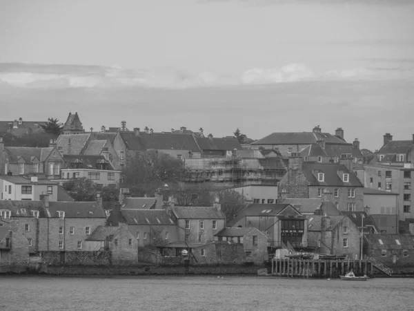 Skoçya Lerwick Şehrinin Bulunduğu Shetland Adaları — Stok fotoğraf