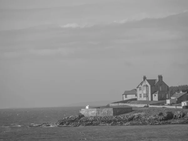 Νησιά Shetland Την Πόλη Του Lerwick Στη Σκωτία — Φωτογραφία Αρχείου