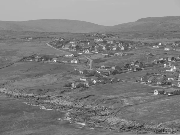 İskoçya 'da Lerwick şehrinin bulunduğu shetland adaları