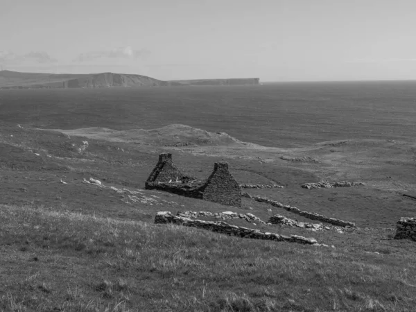 İskoçya 'da Lerwick şehrinin bulunduğu shetland adaları