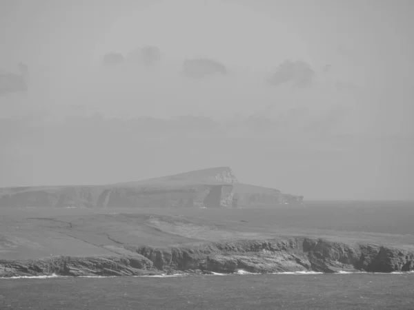 Skoçya Lerwick Şehrinin Bulunduğu Shetland Adaları — Stok fotoğraf